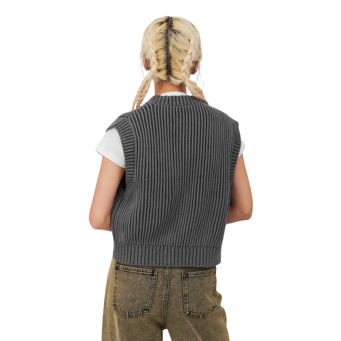 ATMOS PINK PIGMENT KNIT VEST