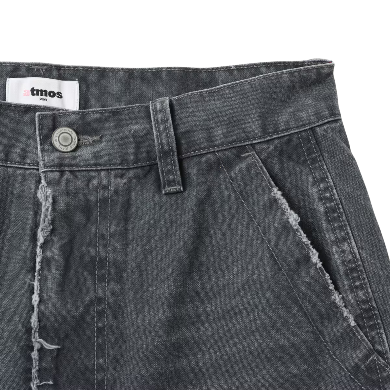 ATMOS PINK VINTAGE FINISH HALF PANTS