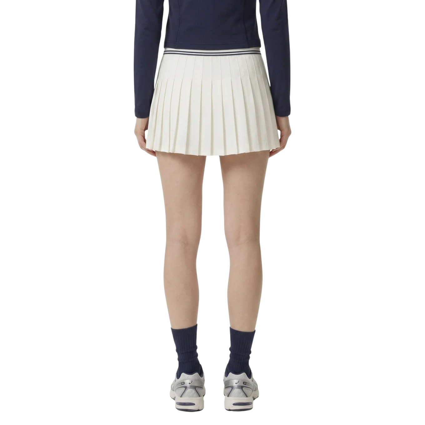 SPORTY & RICH SIGNATURE LOGO ABIGAIL SKIRT