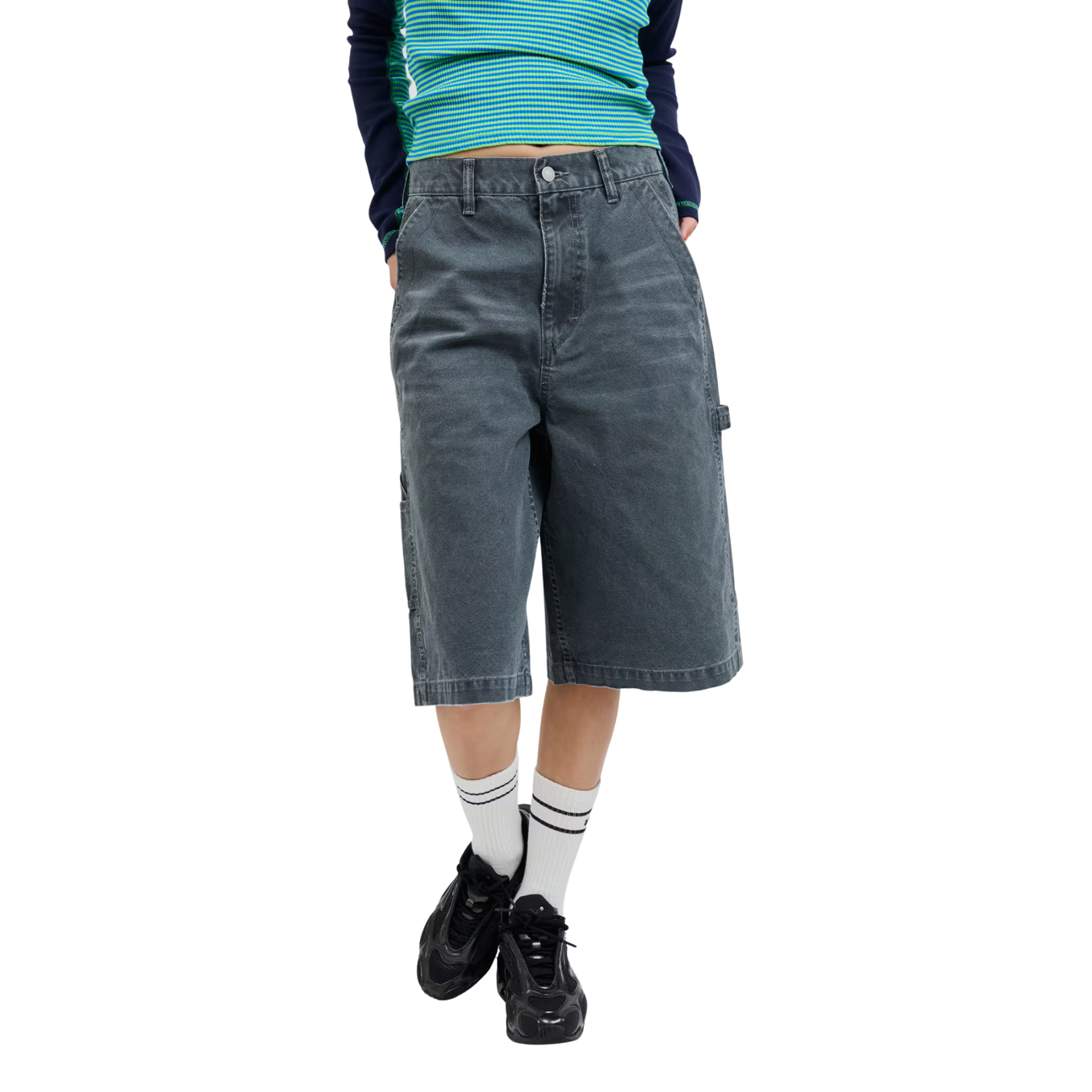 ATMOS PINK VINTAGE FINISH HALF PANTS