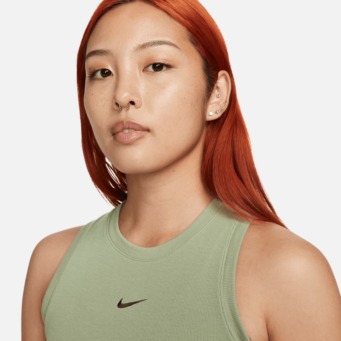 NIKE AS W NSW ESSNTL RIB CRP TANK