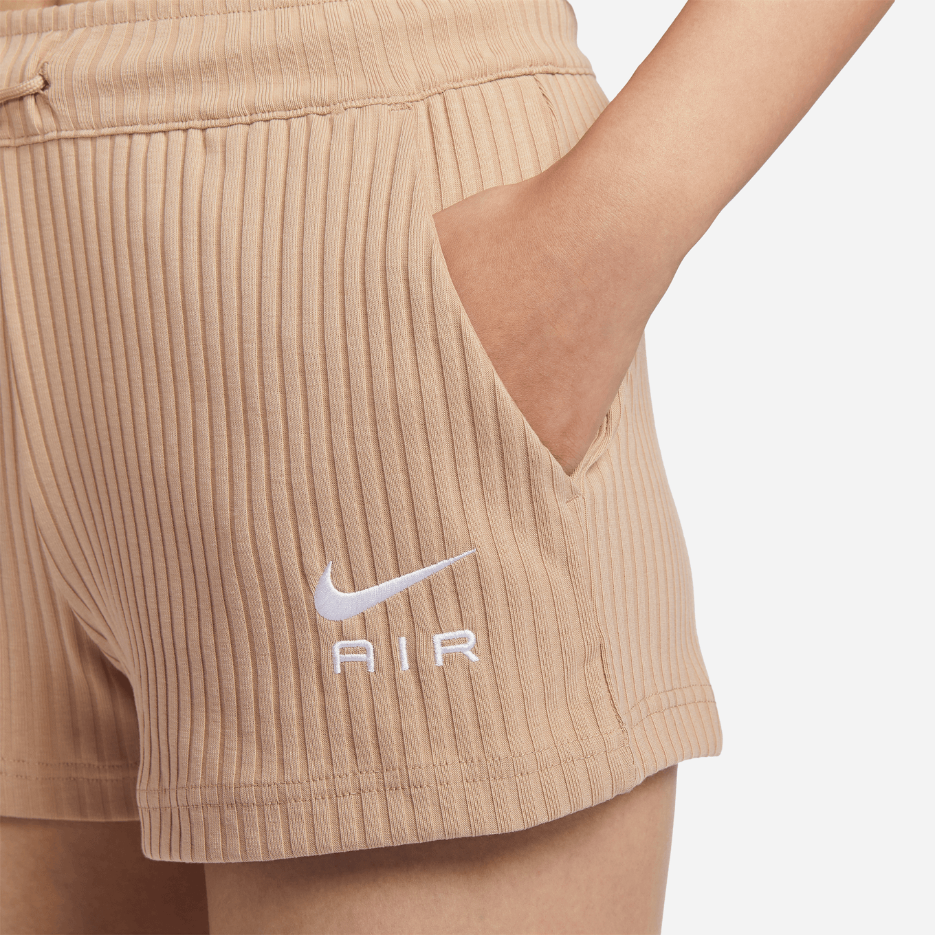 NIKE AS W NSW RIB JRSY SHORT ENAR