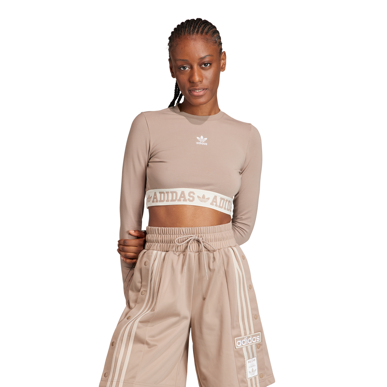 Adidas id cropped tee clearance