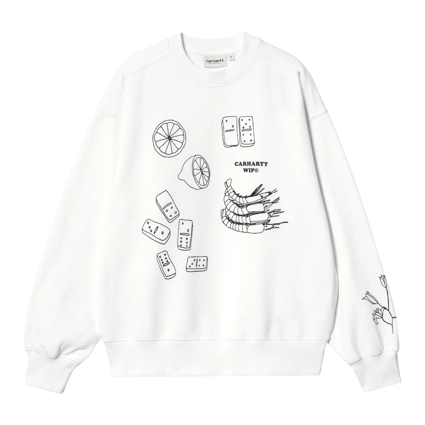 CARHARTT WIP W ISIS MARIA LUNCH SWEAT