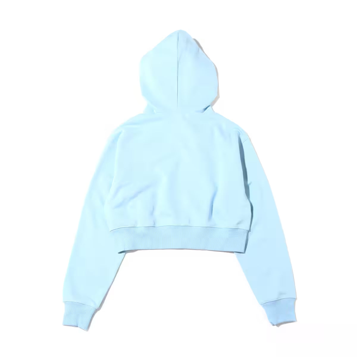 ATMOS PINK HEART LOGO EMBROIDERY SHORT ZIP HOODIE