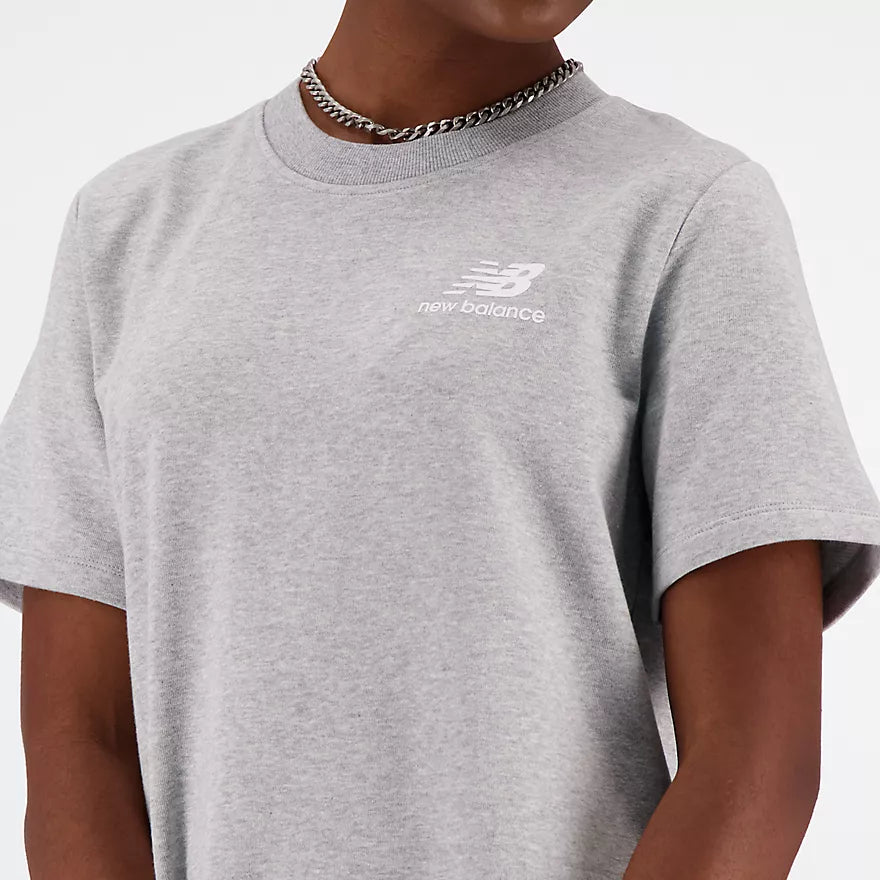 NEW BALANCE ESSENTIALS STACKED LOGO FRENCH TERRY DRESS